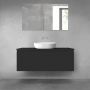 Oltens Vernal zestaw mebli łazienkowych 120 cm z blatem czarny mat 68250300 zdj.1