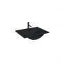 Zestaw Oltens Vernal umywalka z szafką 60 cm czarny mat/szary mat 68005700 zdj.6
