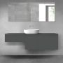 Oltens Vernal zestaw mebli łazienkowych 160 cm z blatem grafit mat 68431400 zdj.1