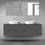 Oltens Vernal zestaw mebli łazienkowych 160 cm z blatem grafit mat 68339400 zdj.1