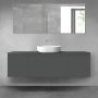 Oltens Vernal zestaw mebli łazienkowych 160 cm z blatem grafit mat 68470400 zdj.1