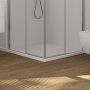 Oltens Bergytan brodzik 80x80 cm kwadratowy RockSurface biały 17100000 zdj.4