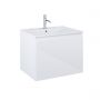 Zestaw Oltens Vernal umywalka z szafką 60 cm biały połysk 68012000 zdj.1