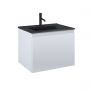 Zestaw Oltens Vernal umywalka z szafką 60 cm czarny mat/szary mat 68013700 zdj.1