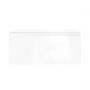 Oltens Vernal szafka 100 cm podumywalkowa wisząca z blatem biały połysk 68105000 zdj.2
