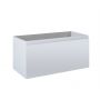 Oltens Vernal zestaw mebli łazienkowych 140 cm z blatem szary mat/biały połysk 68318700 zdj.5