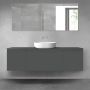 Oltens Vernal zestaw mebli łazienkowych 160 cm z blatem grafit mat 68475400 zdj.1