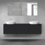 Oltens Vernal zestaw mebli łazienkowych 180 cm z blatem czarny mat 68549300 zdj.1