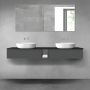 Oltens Vernal zestaw mebli łazienkowych 180 cm z blatem grafit mat/czarny mat 68652400 zdj.1