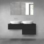 Oltens Vernal zestaw mebli łazienkowych 120 cm z blatem czarny mat 68234300 zdj.1