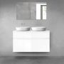 Oltens Vernal zestaw mebli łazienkowych 120 cm z blatem biały połysk 68300000 zdj.1