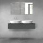Oltens Vernal zestaw mebli łazienkowych 120 cm z blatem grafit mat 68238400 zdj.1