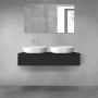 Oltens Vernal zestaw mebli łazienkowych 120 cm z blatem czarny mat 68238300 zdj.1