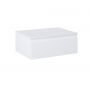 Oltens Vernal szafka 60 cm podumywalkowa wisząca z blatem biały połysk 68100000 zdj.2