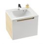 Ravak Classic szafka pod umywalkę 70 cm wisząca biała/cappucino X000000950 zdj.1