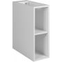 Rodan Trend szafka 20x60,7x44,2 cm boczna wisząca biała zdj.1