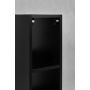 Rodan Trend szafka 20x44,2x60,7 cm boczna wisząca czarna zdj.5