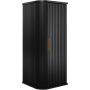 Rodan Elegance szafka 35,5x31,5x79 cm boczna wisząca czarna zdj.1