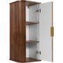 Rodan Elegance szafka 35,5x31,5x79 cm boczna wisząca dąb orzech zdj.5