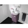 Roca Gap Unik zestaw łazienkowy fioletowy umywalka z szafką 80 cm A855712577 zdj.5