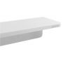 Sapho Abelina półka łazienkowa 80 cm sztuczny kamień biały mat AE800-0101 zdj.3