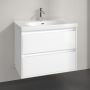 Villeroy & Boch Skyla szafka 77,2x43,9x59,6 cm podumywalkowa wisząca Brilliant White C79600VE zdj.10