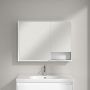 Villeroy & Boch My View+ szafka 100x16,8x75 cm z lustrem Pure White A48110VF zdj.11