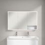 Villeroy & Boch My View+ szafka 120x16,8x75 cm z lustrem Brilliant White A48112VE zdj.12