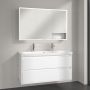 Villeroy & Boch My View+ szafka 120x16,8x75 cm z lustrem Brilliant White A48112VE zdj.13