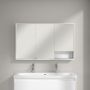 Villeroy & Boch My View+ szafka 75x16,8x120 cm z lustrem Pure White A48112VF zdj.4