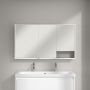 Villeroy & Boch My View+ szafka 130x16,8x75 cm z lustrem aluminium A4811300 zdj.11