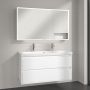 Villeroy & Boch My View+ szafka 130x16,8x75 cm z lustrem Brilliant White A48113VE zdj.13