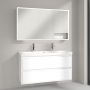 Villeroy & Boch My View+ szafka 130x16,8x75 cm z lustrem Pure White A48113VF zdj.13