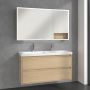 Villeroy & Boch My View+ szafka 130x16,8x75 cm z lustrem Nordic Oak A48113VJ zdj.13