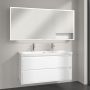 Villeroy & Boch My View+ szafka 160x16,8x75 cm z lustrem Brilliant White A48116VE zdj.13