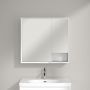 Villeroy & Boch My View+ szafka 75x16,8x80 cm z lustrem Pure White A48180VF zdj.4