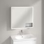 Villeroy & Boch My View+ szafka 80x16,8x75 cm z lustrem Pure White A48180VF zdj.10