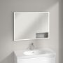 Villeroy & Boch My View+ szafka 100x16,8x75 cm z lustrem Brilliant White A48210VE zdj.7
