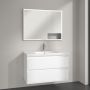 Villeroy & Boch My View+ szafka 100x16,8x75 cm z lustrem Brilliant White A48210VE zdj.9