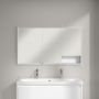 Villeroy & Boch My View+ szafka 130x16,8x75 cm z lustrem do zabudowy Brilliant White A48213VE zdj.12