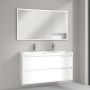 Villeroy & Boch My View+ szafka 130x16,8x75 cm z lustrem do zabudowy Brilliant White A48213VE zdj.13