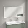 Villeroy & Boch My View+ szafka 140x16,8x75 cm z lustrem do zabudowy Soft Green A48214AF zdj.10