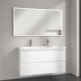 Villeroy & Boch My View+ szafka 140x16,8x75 cm z lustrem do zabudowy Brilliant White A48214VE zdj.13