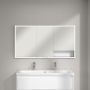 Villeroy & Boch My View+ szafka 140x16,8x75 cm z lustrem do zabudowy Brilliant White A48214VE zdj.11