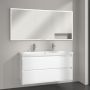 Villeroy & Boch My View+ szafka 160x16,8x75 cm z lustrem do zabudowy aluminium A4821600 zdj.13