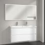 Villeroy & Boch My View+ szafka 160x16,8x75 cm z lustrem do zabudowy Pure White A48216VF zdj.13