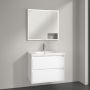 Villeroy & Boch My View+ szafka 80x16,8x75 cm z lustrem pure white A48280VF zdj.1