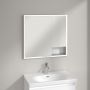 Villeroy & Boch My View+ szafka 80x16,8x75 cm z lustrem pure white A48280VF zdj.8