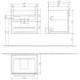 Villeroy & Boch Avento szafka 58 cm podumywalkowa wisząca Crystal White A88900B4 zdj.2