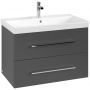 Villeroy & Boch Avento szafka 78x45,2x51,4 cm podumywalkowa wisząca Graphite A89100VR zdj.1